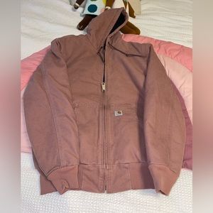 RARE dusty pink carhart duck jacket! These are so hard to find. SIZE small